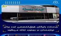 خدمات رایگان فوق‌تخصصی غدد برای نیازمندان در بجنورد ارائه می‌شود