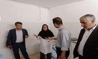  بازدید دکتر نعمتی رئیس مرکز بهداشت بجنورد از مرکز خدمات جامع سلامت شهید فیاض بخش