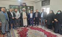 دیدار با نماینده معزز حضرت آقا 