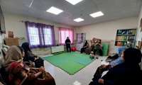 کلاس آموزشی برای مادران باردار مرکز پهلوان