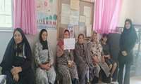 کلاس آموزشی پیشگیری از دخانیات برای نوجوانان و رابطان خانه بهداشت فخرالدین  
