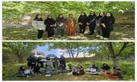 پیاده روی بمناسبت هفته ملی بدون دخانیات مرکز خدمات جامع سلامت روستایی ارکان