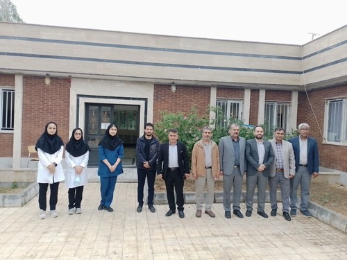 بازدید دکتر نعمتی از مرکز خدمات جامع سلامت گیفان