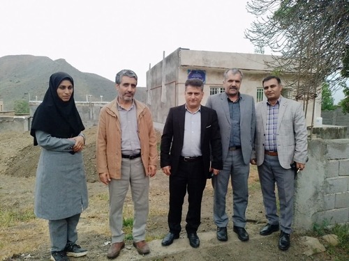 بازدید دکتر نعمتی از خانه بهداشت ایوب